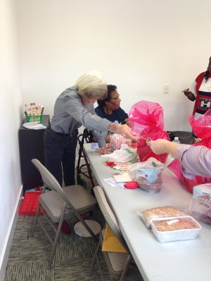 Broadway church of Christ gift baskets for the elderly